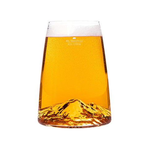 TOPOGRAPHIC BICCH LONG DRINK VESUVIO ART. TOPO-VD-V ALASKAN MAKER TRANSPARENT