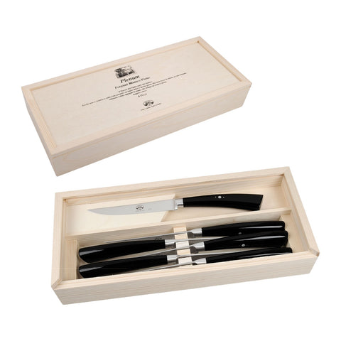COLTELLO PLENUM 6 PZ. BISTECCA FORMAGGIO 1895 ART. 642 COLTELLERIE BERTI
