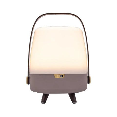 LITE UP PLAY MINI EARTH UND BLUETOOTH-LAUTSPRECHER KOODUU BEIGE LAMPE