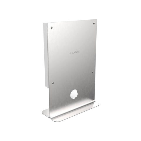 STAND PER OROLOGIO QLOCKTWO SILVER