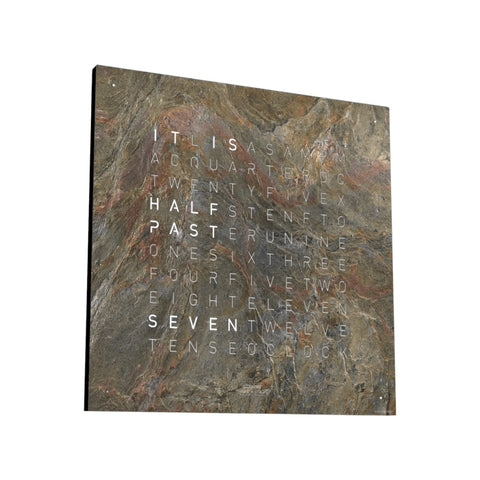OROLOGIO EARTH 45X45 GLINTSCAPE QLOCKTWO