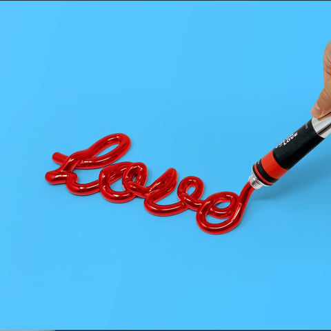 SCULTURA MINI THE COLOR OF LOVE ROSSO CM.12 ART. BPZ013/R SEQUENZE RED