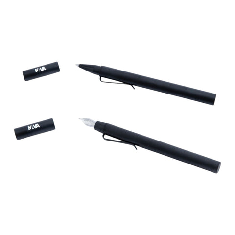 MAGNETISCHES NAVA-KUGELSCHREIBER-SET + SCHWARZER STYLUS