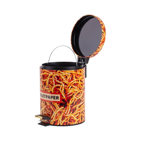 METALL UND KUNSTSTOFF MÜLLEIMER TOILETTENPAPIER HOME DIAM 20,5 SPAGHETTI SELETTI