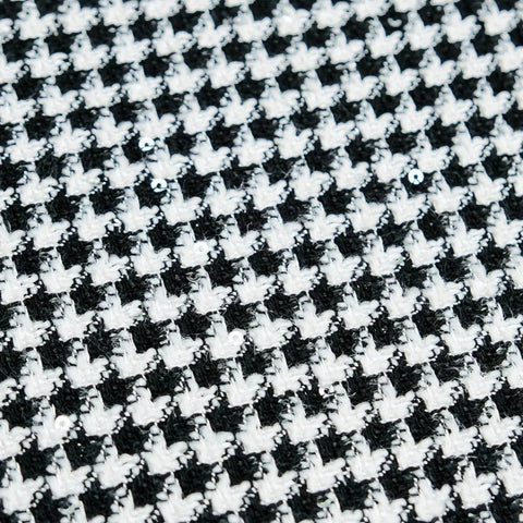 PORTAGIOIE DENISE TWEED ART. SCAR-DENIS2-PPNO MAISON SCARLETT NERO