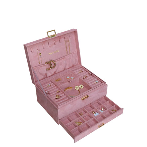 PORTAGIOIE DENISE VELLUTO ART. SCAR-DENIS2-VROS MAISON SCARLETT PINK