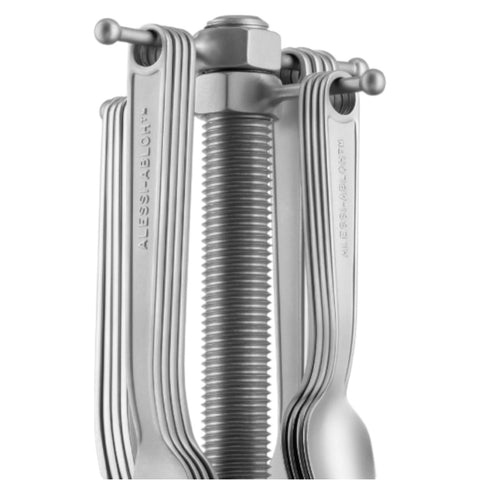 ALESSI 16-TEILIGES BESTECKSET MIT BESTECKHALTER (ART. VA02SET)