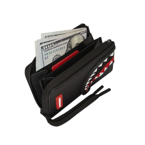 FLY KNIT MOUTH WALLET 910W8029NSZ SPRAYGROUND BLACK
