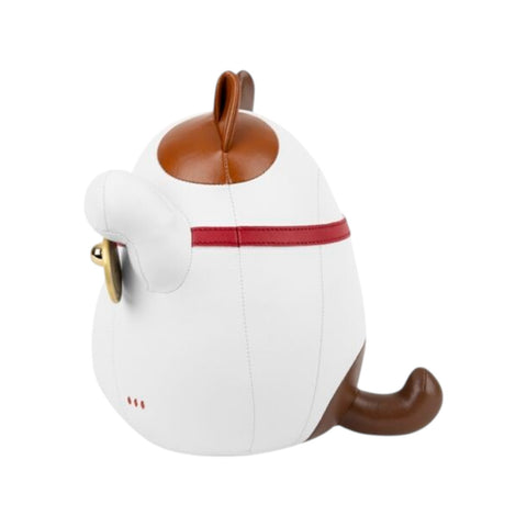 BOOKEND 1KG LUCKY CAT FU PROSPERY ZUBV0348-0110 WHITE AND TAN ZUNY