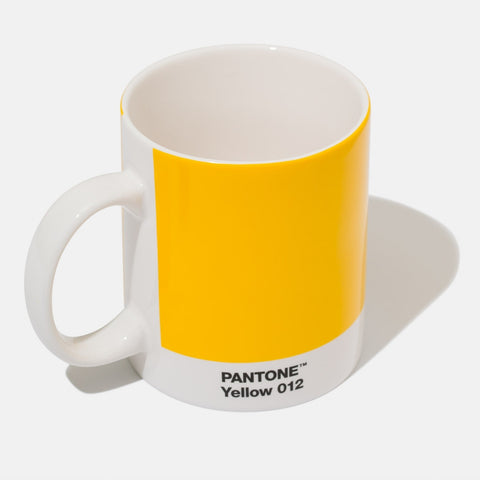 TAZZA PANTONE MUG 101030012 COPENHAGEN DESIGN YELLOW