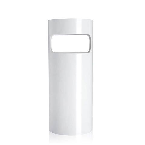 Kartell Schirmständer, weiß, Rohrform, Art. 07610/03