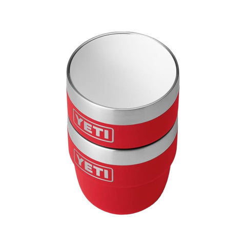 ESPRESSOTASSE 2 STK RESCUE YETI ROT