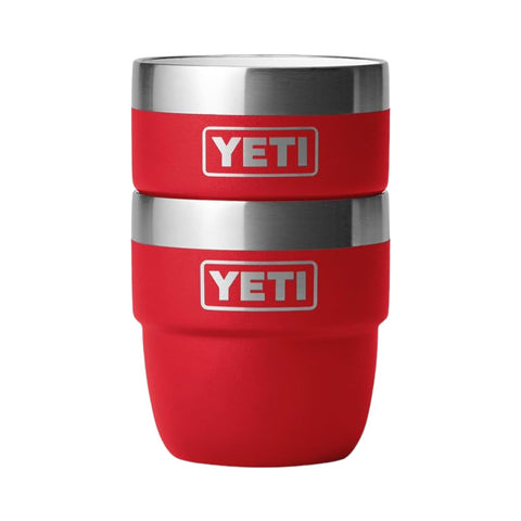 ESPRESSOTASSE 2 STK RESCUE YETI ROT