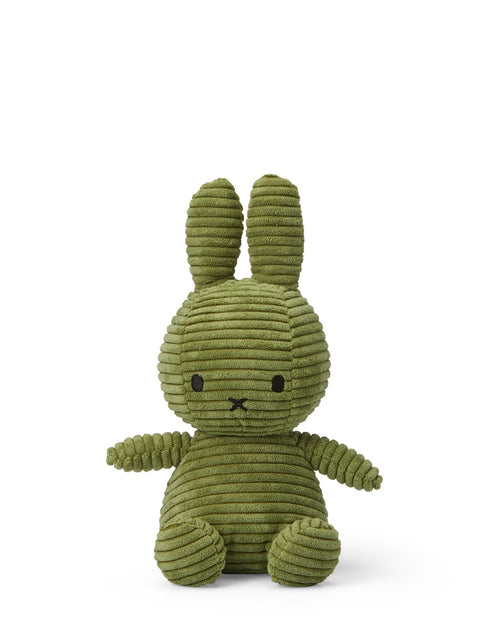 Öko-Cord-Plüschtiere, 23 cm, Olivgrün, Miffy-Grün