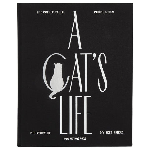 ALBUM FOTO A CAT'S LIFE PRINTWORKS BLACK