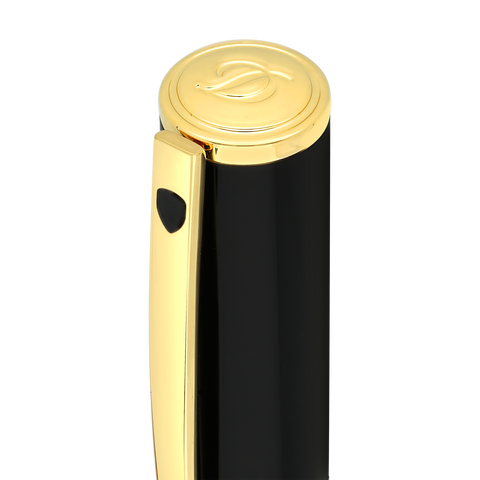 ROLLER S.T. DUPONT D-INITIAL BLACK & GOLDEN ART 262202