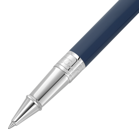 ROLLER PEN WI DI-INITIAL BLAU/CHROM 262205 ST DUPONT BLAU