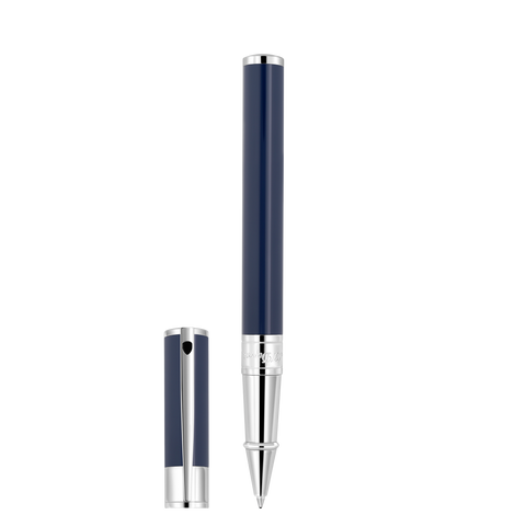 ROLLER PEN WI DI-INITIAL BLAU/CHROM 262205 ST DUPONT BLAU