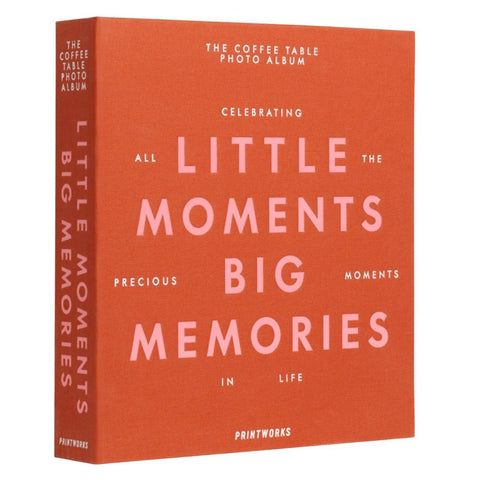 ALBUM FOTO LITTLE MOMENTS BIG MEMORIES ART. PW00732 ORANGE