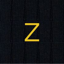 CALZA BLU UOMO INIZIALI SENAPE - TAGLIA 40/45 -Z- 134-0-Z INDIVIDUAL SOCKS