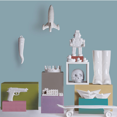 MEIN RAUMSCHIFF AUS PORZELLAN SELETTI MEMORABILIA ART. 10448