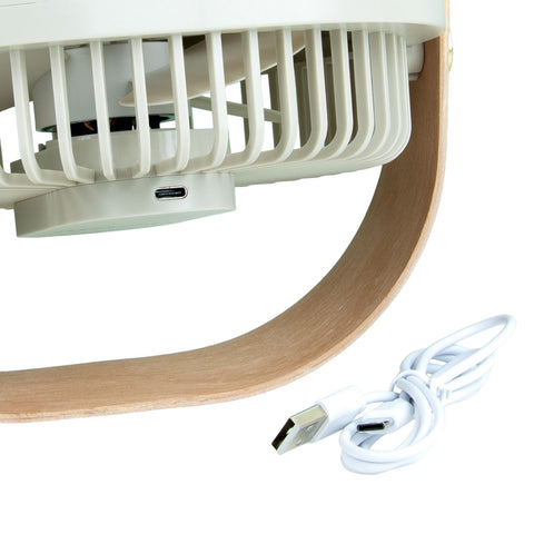 TABLE FAN-FANTASTIC WOOD, BEIGE PRINTWORKS