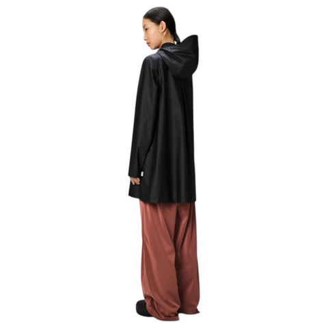 IMPERMEABILE A-LINE W JACKET M W3 18050 RAINS BLACK