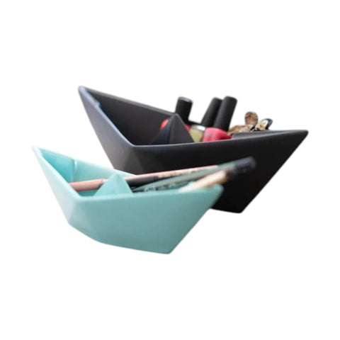 MITTELWEISSES ORIGAMI-BOOT CRESCENTINI KERAMIK ART. 2374