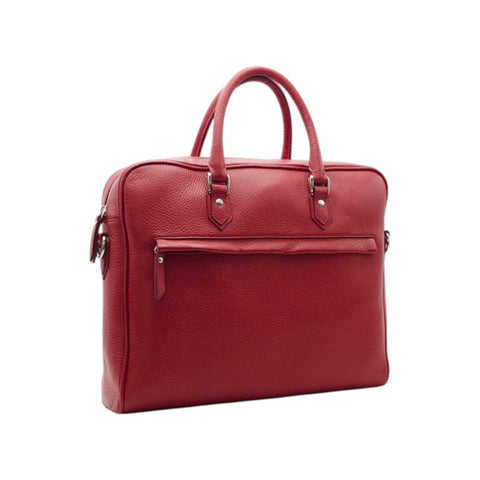 BORSA ZIP BOWLING SLIM ART 12.02 COLORE ROSSO