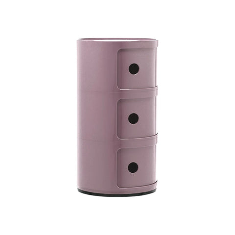 COMODINO COMPONIBILE 3 ELEMENTI MALVA 04967/MV KARTELL PURPLE