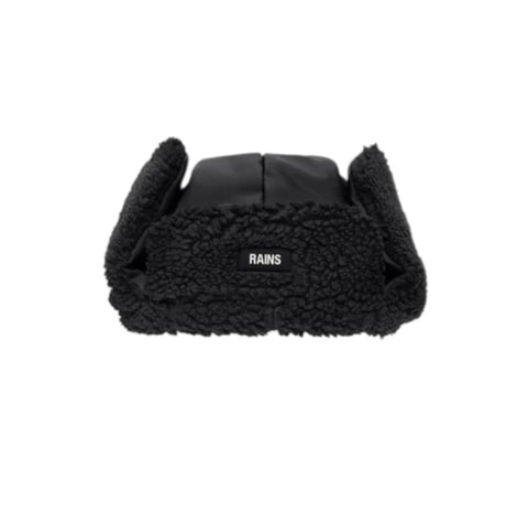 FLEECE TRAPPER HAT M/L W2T3 20660 RAINS SCHWARZ