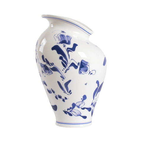 SELETTI KLASSISCHE VASE AUF SÄUREBLUMEN DELFT 11292