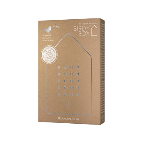 RELAXOUND BIRDY BOX STAINLESS STEEL