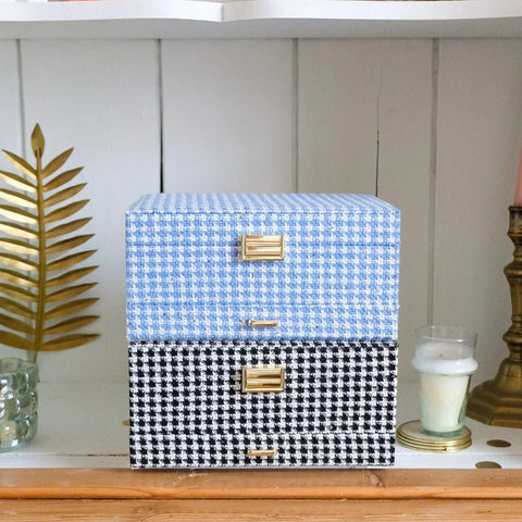 PORTAGIOIE DENISE TWEED ART. SCAR-DENIS2-PPNO MAISON SCARLETT NERO