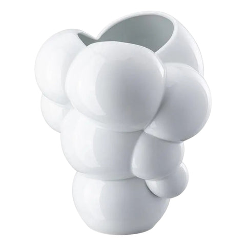 VASO ROSENTHAL 26 CM SKUM BIG-DEN BIANCO SMALTATO 26026