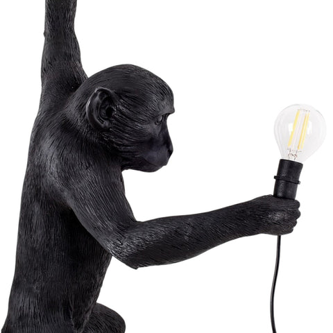 SELETTI MONKEY OUTDOOR SCHWARZ ART 14921 LAMPE