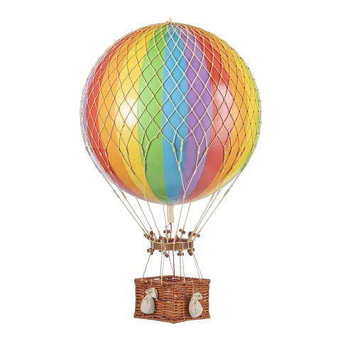 REGENBOGEN-HEISSLUFTBALLON DURCHMESSER 42