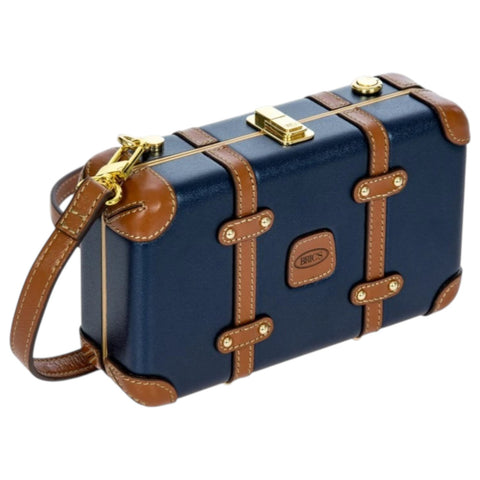BELLAGIO LEGACY TASCHE ART. BB608370.698 BRIC'S BLU-CUOIO BLAU