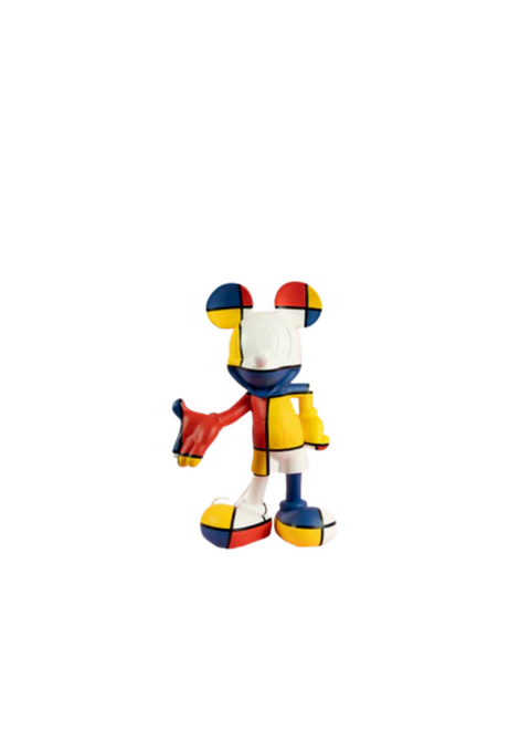 SCULPTURE MICKEY WELCOME ART COLLECTION 1 30CM DISST03002MD LEBLON DELIENNE MULTICOLOR