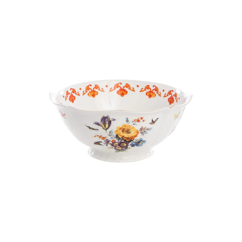 SELETTI SALAD BOWL IN ERSILIA HYBRID PORCELAIN