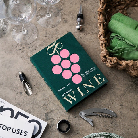 WINE TOOLS THE ESENTIALS ART. PW00629 PRINTWORKS GREEN