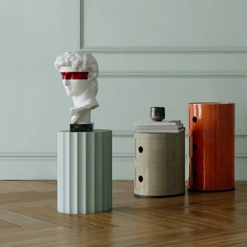 COMODINO COMPONIBILE 3 ELEMENTI AMBRA/ARANCIO 04967/AM KARTELL ORANGE