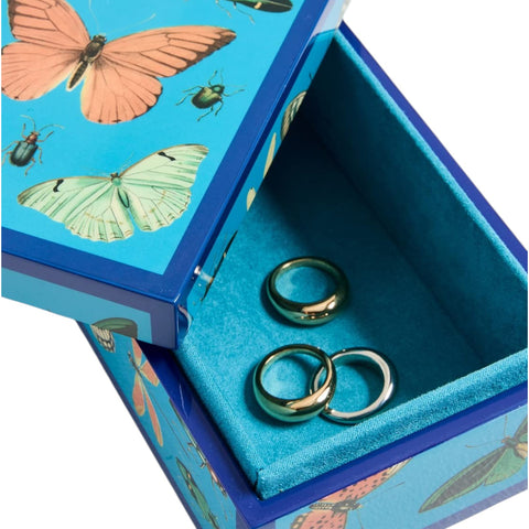 LACKBOX BOTANIST KLEIN 32611 JONATHAN ADLER BLAU