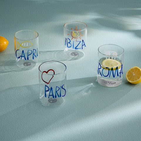 JET SET GLASWAREN 4ER-SET ART. 34530 JONATHAN ADLER