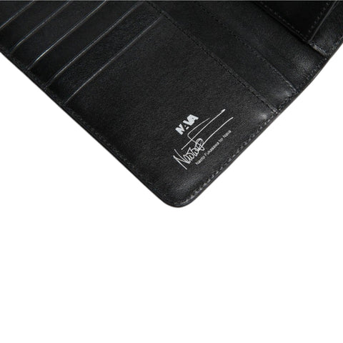 NAVA MILANO VERTICAL LONG WALLET BLACK Nava