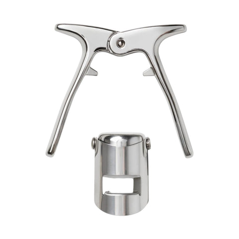 KORKENZIEHER THE ESSENTIALS CHAMPAGNER-WERKZEUGE PW00702 PRINTWORKS BRAUN
