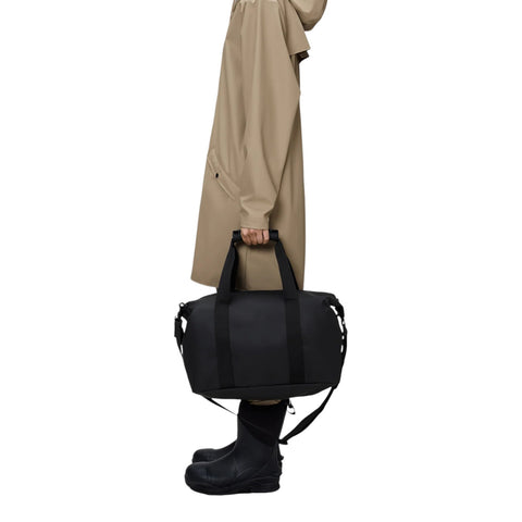 BORSA HILO WEEKEND SMALL W3 GRAIN 14220 RAINS BLACK