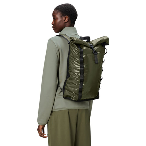 SIBU ROLLTOP RUCKSACK W3 14770 RAINS MARSH GREEN RUCKSACK