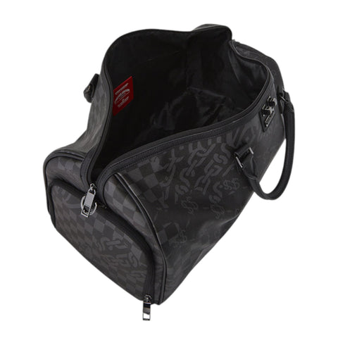 BORSONE 3AM CHECK DUFFLE 910D7499NSZ SRAYGROUND BLACK