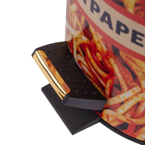 METALL UND KUNSTSTOFF MÜLLEIMER TOILETTENPAPIER HOME DIAM 20,5 SPAGHETTI SELETTI